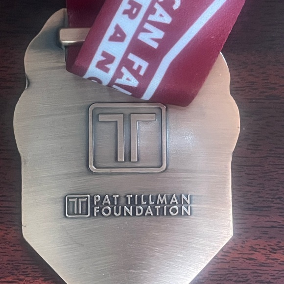 Pat's Run 2021 Race Finisher Medal - Tillman Never Stop ASU Cardinals - Picture 4 of 4